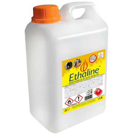 Combustibile Bioetanolo 6 Taniche 2L per Biocamini e Biostufe Inodore