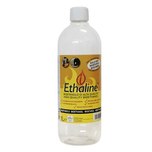 Bioetanolo 24 Taniche 1L per Biocamini e Stufe Combustibile Naturale