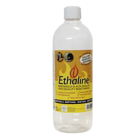 Bioetanolo 36 Taniche 1L per Biocamini e Stufe Combustibile Naturale