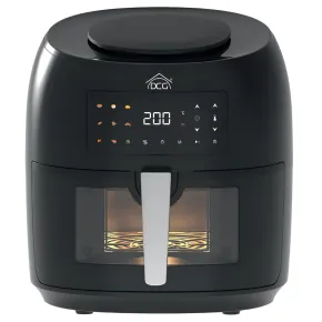 Friggitrice ad Aria 1800W 8L DCG Nero Display Touch Antiaderente