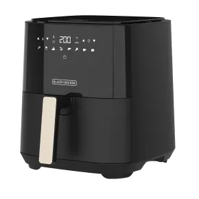 Friggitrice ad Aria Black & Decker 1450W 5L Digitale Antiaderente Nero
