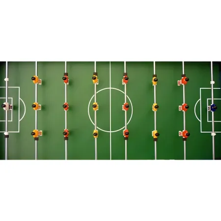 Calcetto Biliardino per Bambini 4 Aste Passanti Palline Incluse Calciobalilla