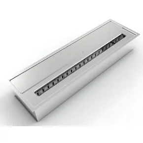 Bruciatore Bioetanolo 4,5L in Acciaio Inox per Biocamino da Incasso