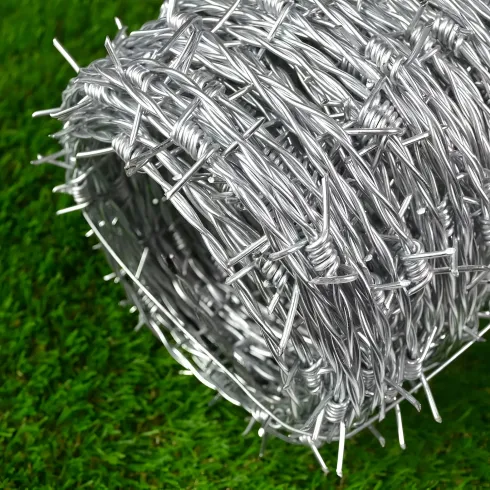 Filo Spinato Acciaio Zincato 100 Metri 2,2 mm per Recinzione Rete