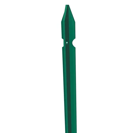 10 Pali Recinzione Verdi 175 cm in Ferro Plastificato Paletti per Rete Metallica | BricoShop24
