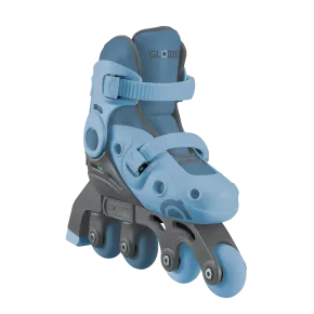 Pattini per Bambini 2 in 1 Regolabili Taglia 26–29 Celeste Pastello 2