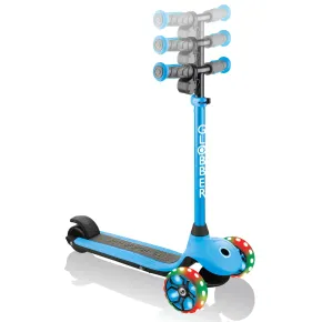 Monopattino Elettrico a 3 Ruote Azzurro per Bambini 80W Regolabile 2