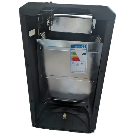 Outlet Stufa Gas 3.4kW Infrarossi Effetto Camino Catalitica Fiamma Vera