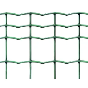 Rete per Recinzione 80 Altezza Rotolo 25 mt Zincata Plastificata Elettrosaldata