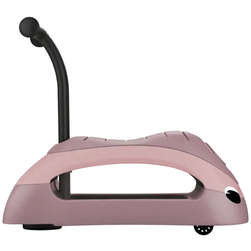 Cavalcabile per Bambini Girello Ride On 100% Ecologico Rosa 20 kg