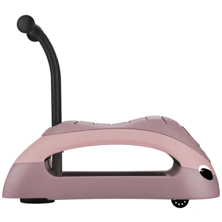 Cavalcabile per Bambini Girello Ride On 100% Ecologico Rosa 20 kg