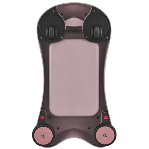 Cavalcabile per Bambini Girello Ride On 100% Ecologico Rosa 20 kg