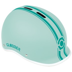 Casco Protettivo per Bambini XS/S Ø 47-51cm Verde Menta LED Posteriore 2
