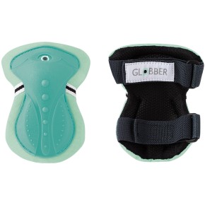 Set Protezioni per Bambini XXS per Gomiti Ginocchia Polsi Verde Menta 2