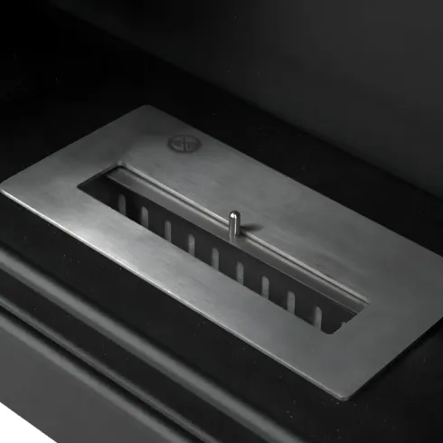 Camino a Bioetanolo 3,4 kW da Pavimento 1,2L Marrone in Legno MDF