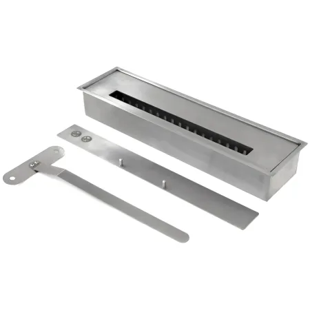 Camino a Bioetanolo 1,8L Angolare da Pavimento Bianco 3,4 kW Legno MDF