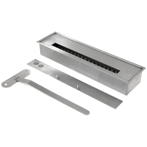 Camino a Bioetanolo da Interno 1,8L Bianco Effetto Marmo 3,4 kW