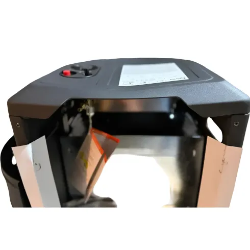 Outlet Stufa Gas 3.4kW Infrarossi Effetto Camino Catalitica Fiamma Vera