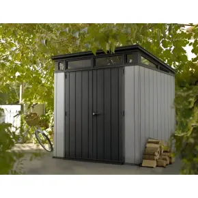 Casetta Keter Artisan 214x218 Addossata con Pavimento Interno 2
