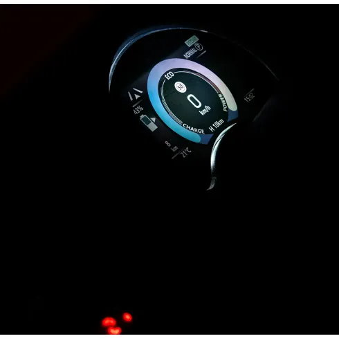 Auto Elettrica per Bambini Fiat 500 12V Rosso Telecomando e Fari LED