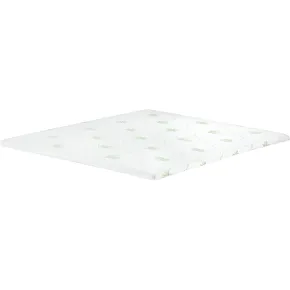 Topper Memory Foam Una Piazza e Mezza 120x200 cm h5 Sfoderabile Aloe