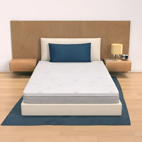 Topper Memory Foam alla Francese 140x190 cm h5 Sfoderabile Aloe