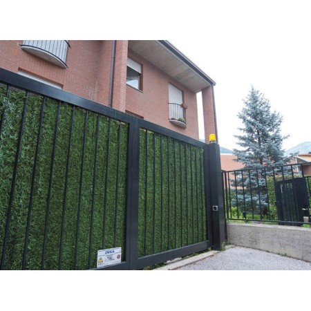 Siepe Artificiale 1x3 Finta Rotolo PVC Arella Sintetica Recinzione Ombreggiante