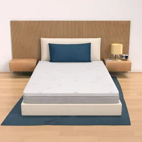 Topper Memory Foam Materasso alla Francese 140x200 h5 Sfoderabile Aloe 2