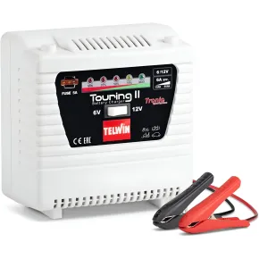Caricabatterie Telwin Touring 11 Auto Moto 6/12V Portatile 60W TRONIC
