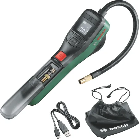 Minicompressore Bosch Portatile 3,6V Compatto Auto Bici Gonfiabili