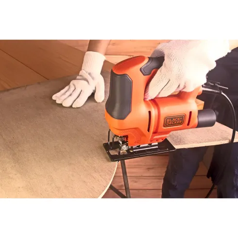 Seghetto Alternativo Black+Decker 400W Velocità Variabile Taglio Inclinato