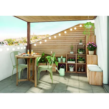 Scaffale Libreria Cubo 2 Piani Componibile in Legno Pino 36x33x71 cm