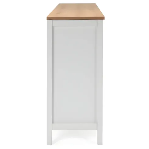 Credenza Madia con Cassetti Mobile Buffet Madia Bianca da Soggiorno