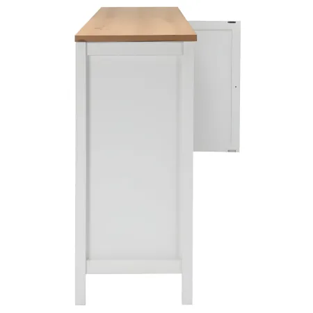 Credenza Madia con Cassetti Mobile Buffet Madia Bianca da Soggiorno