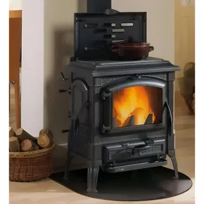 Pedana Salvapavimento per Stufa a Legna Pellet in Acciaio 90x80 cm 2