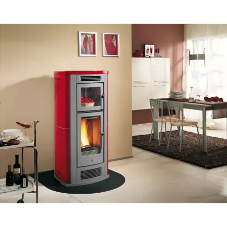 Pedana Salvapavimento per Stufa a Legna Pellet in Acciaio 90x80 cm