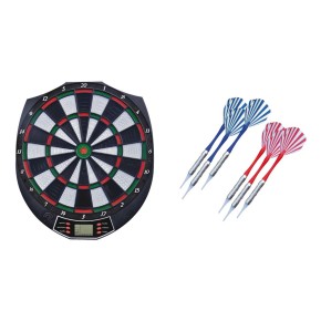 Bersaglio Elettronico Pro Display Led 6 Dardi Freccette Electronic Dart Bimbi