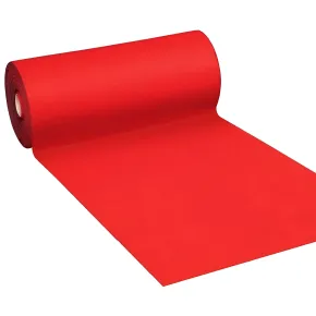 Tappeto Moquette 1x30 m Bianco Passatoia Antiscivolo da Esterno Interno