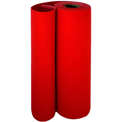 Tappeto Moquette 1x30 m Rosso Passatoia Antiscivolo da Esterno Interno