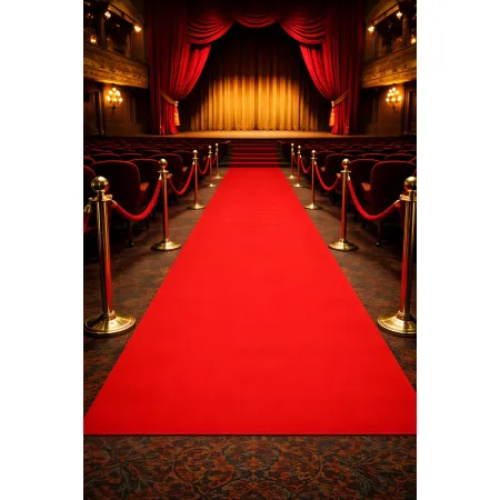 Tappeto Moquette 1x30 m Rosso Passatoia Antiscivolo da Esterno Interno