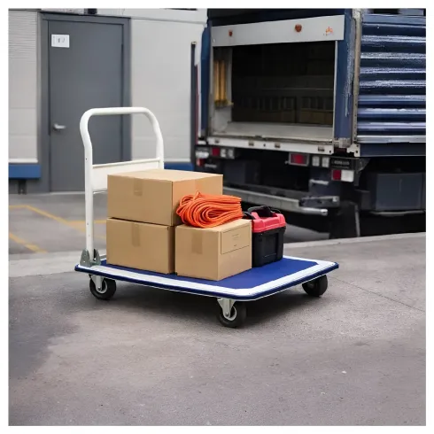 Carrello 4 Ruote con Pianale max 150 Kg