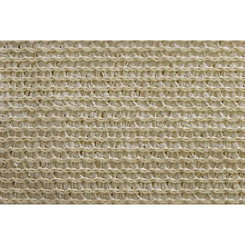 Telo Vela Ombreggiante 5x5 m Beige Quadrato Traspirante da Esterno
