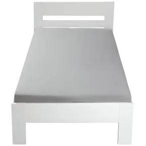 Struttura Letto Singolo 90x200 senza Doghe Bianco