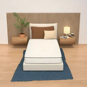 Materasso Waterfoam Singolo 85x190 cm h18 cm Ortopedico Traspirante 2