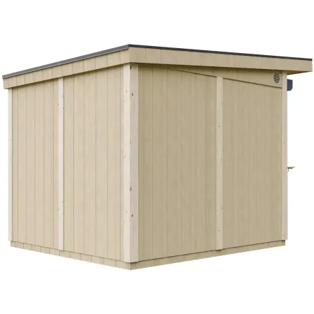 Chiosco in Legno Grezzo 2x2 m a Pannelli LP SmartSide Mercatini Fiere