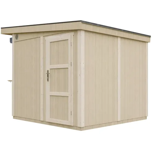 Chiosco in Legno 2x2 m Marrone a Pannelli LP SmartSide Mercatini Fiere
