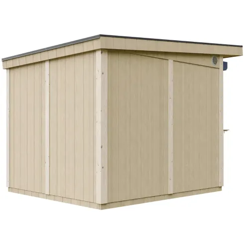 Chiosco in Legno 2x2 m Miele a Pannelli LP SmartSide Fiere Mercatini