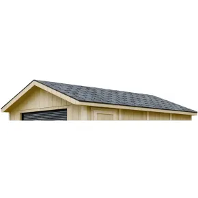 Tegole Bituminose Grigio per Copertura Tetto Garage da Esterno 24 m2 2