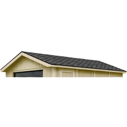 Tegole Bituminose Nero 27 m2 per Copertura Tetto Garage da Esterno