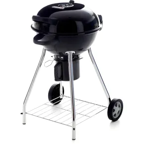 Barbecue a Carbone Rotondo Pupo Diam 47 Griglia Acciaio inox Grigliata 56x60xh82